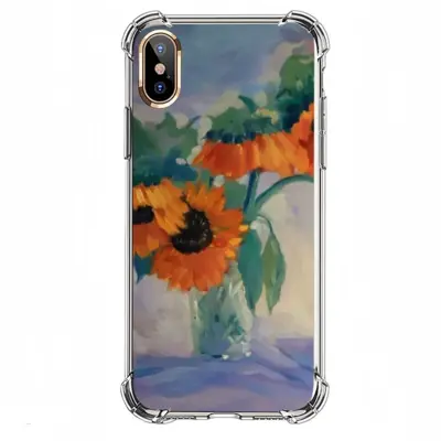 Sunflowers iPhone X Phone Case (Silicone)