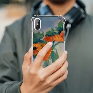 Sunflowers iPhone X Phone Case (Silicone)