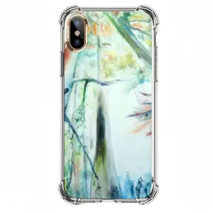 The Monkey King Sitting On A Tree Watching The Sun iPhone X Phone Case (Silicone)