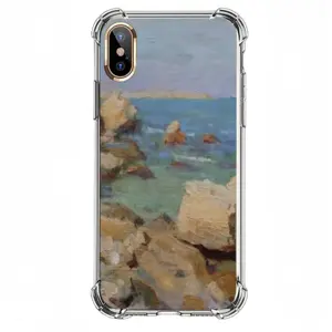 Sea Stones iPhone X Phone Case (Silicone)