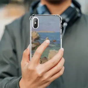 Sea Stones iPhone X Phone Case (Silicone)