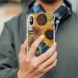 The Sunflowers iPhone X Phone Case (Silicone)