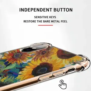 The Sunflowers iPhone X Phone Case (Silicone)