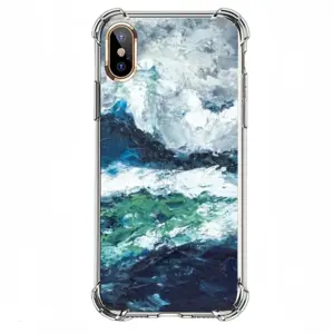 Breakwater iPhone X Phone Case (Silicone)