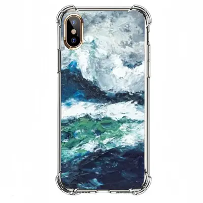 Breakwater iPhone X Phone Case (Silicone)