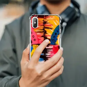 Life Cycle iPhone X Phone Case (Silicone)