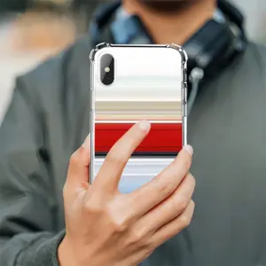 Structure #005 iPhone X Phone Case (Silicone)