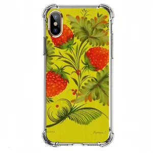 Raspberry iPhone X Phone Case (Silicone)