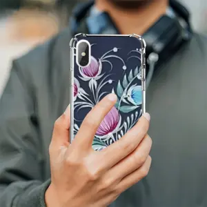 Night Pleasure iPhone X Phone Case (Silicone)