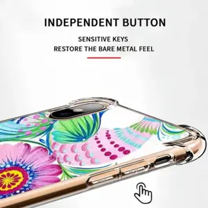 Serenity iPhone X Phone Case (Silicone)