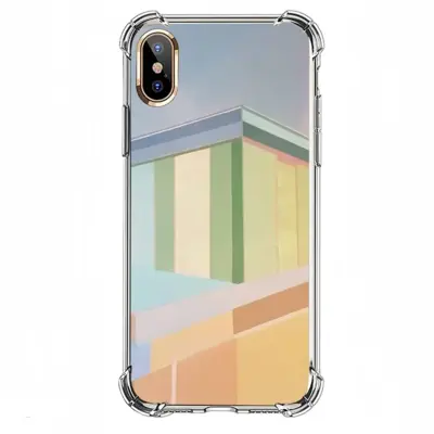 Color Rhytm iPhone X Phone Case (Silicone)