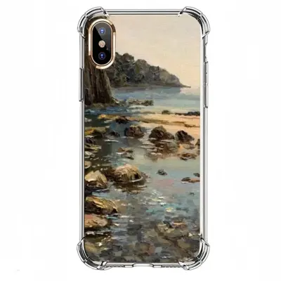 Famous Cliff Of The Black Sea iPhone X Phone Case (Silicone)