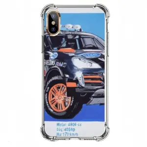 Transsyberia iPhone X Phone Case (Silicone)