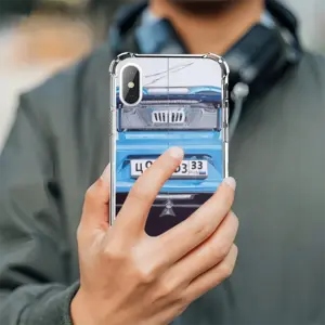 Porsche Spyder iPhone X Phone Case (Silicone)