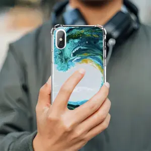 Barrel Wave iPhone X Phone Case (Silicone)