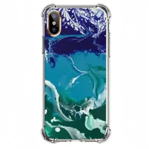 Stormy Sea iPhone X Phone Case (Silicone)