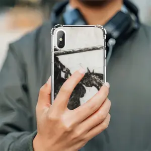 After Gericault A iPhone X Phone Case (Silicone)