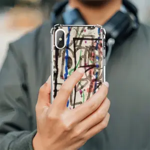 Hijack Q iPhone X Phone Case (Silicone)