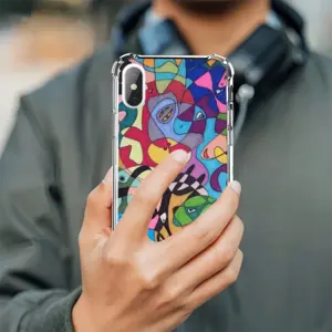 Bedlam 8 iPhone X Phone Case (Silicone)