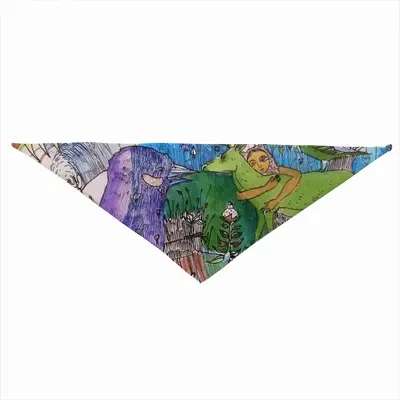 The Lee - Drawing Pets Scarf (Multi-Size)