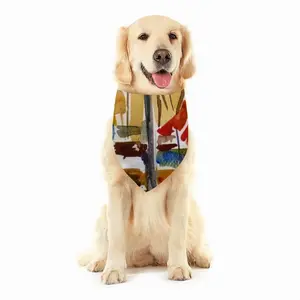 Old Fishing Boats Pets Scarf (Multi-Size)