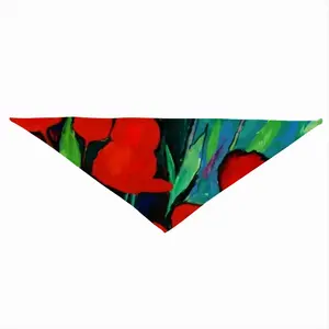 Red Tulips Pets Scarf (Multi-Size)