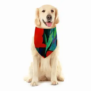 Red Tulips Pets Scarf (Multi-Size)