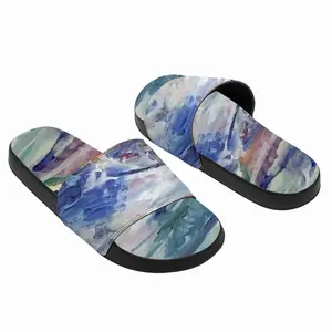 Men Eye Contact Slip On Slippers