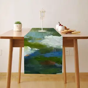 Water Lilies 1 Table Flag (Right Angle)