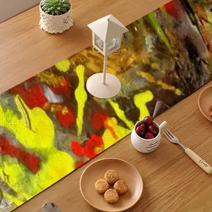 Forest Sunrise Table Flag (Right Angle)