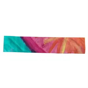 Colorful Straws Table Flag (Right Angle)