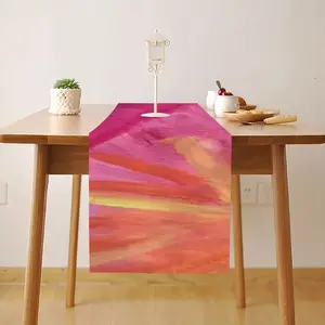 Colorful Straws Table Flag (Right Angle)