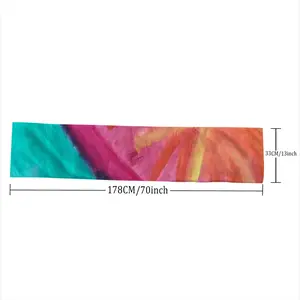 Colorful Straws Table Flag (Right Angle)