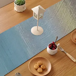 Mystic Blue Table Flag (Right Angle)