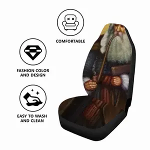 Rabbi From Old Krakow Car Cushion Cover