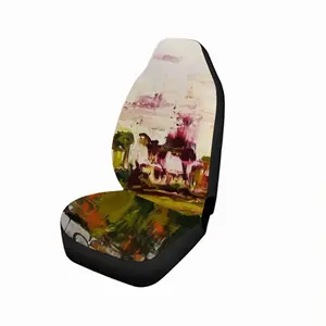 Blooming Cherry Trees Car Cushion Cover