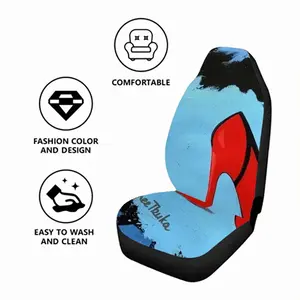 Under The Heel - Erotic Women Girl Feminism Car Cushion Cover