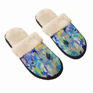 Men Leftover Winter Fuzzy Slippers