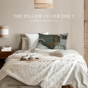 Old Mill Polyester Pillow (Rectangle, Multi-Size)