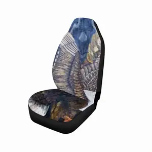 Eagle Scratch Car Cushion Cover