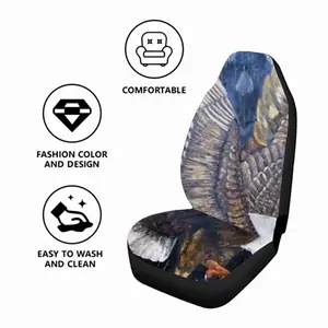 Eagle Scratch Car Cushion Cover