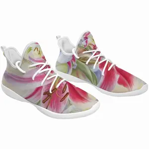 Men Poetry Of Flowers Cheerleading Dance Shoes