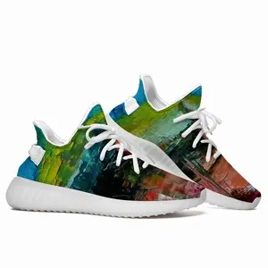 Men Colored Abstract Y350V1 Casual Sneakers