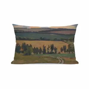 Autumn Fields Polyester Pillow (Rectangle, Multi-Size)