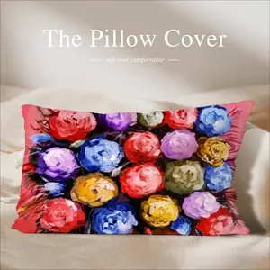 Beautiful Like Roses Polyester Pillow (Rectangle, Multi-Size)