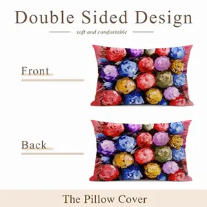 Beautiful Like Roses Polyester Pillow (Rectangle, Multi-Size)