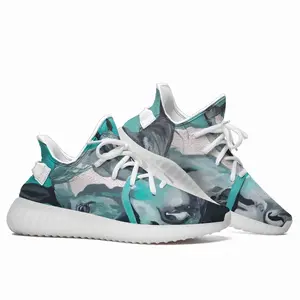 Men Two Turquoise Horses Y350V1 Casual Sneakers