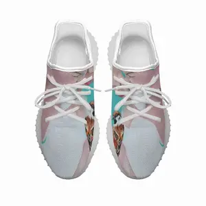 Men Girl With Sparrows -Diptych Y350V1 Casual Sneakers