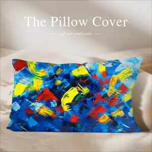 Beautiful Floral Polyester Pillow (Rectangle, Multi-Size)