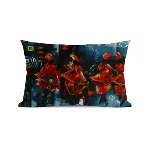 Cultural Dancers Polyester Pillow (Rectangle, Multi-Size)